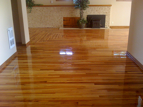 real wood flooring